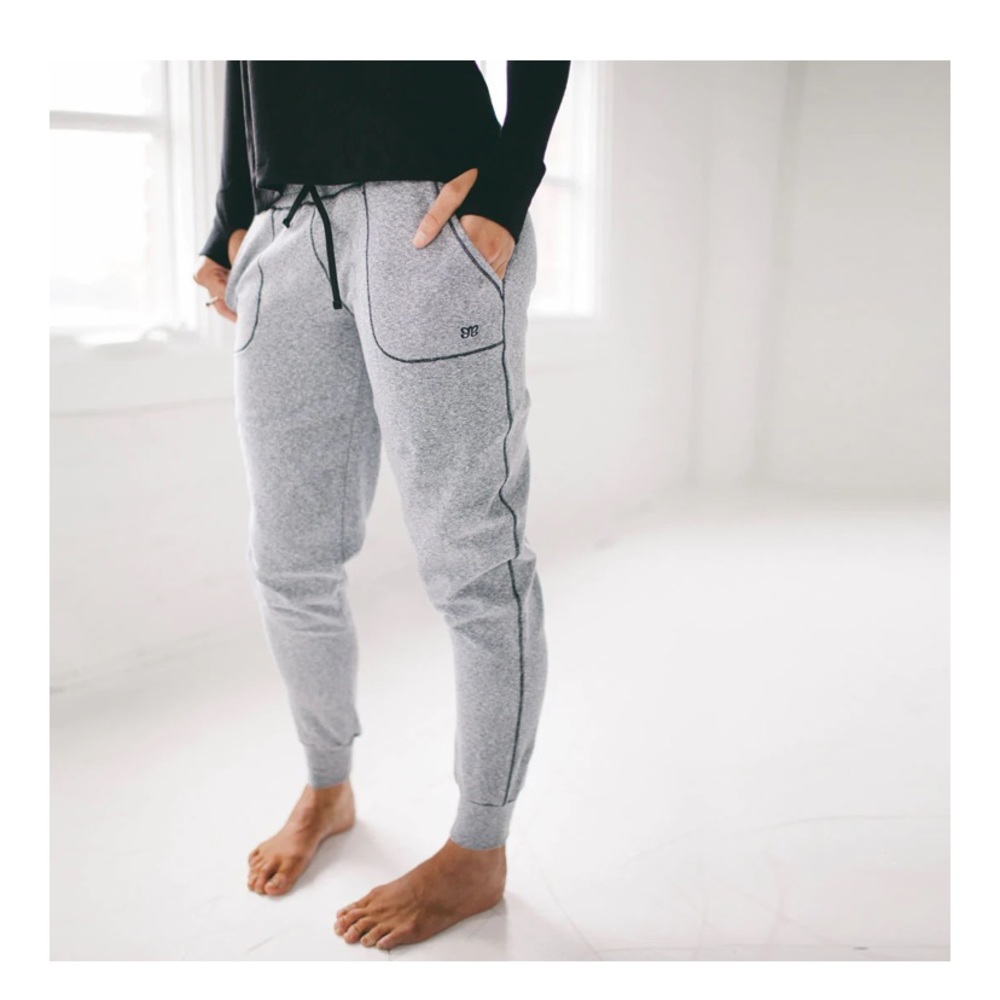 Albion Gray Heather Jogger Track Pants